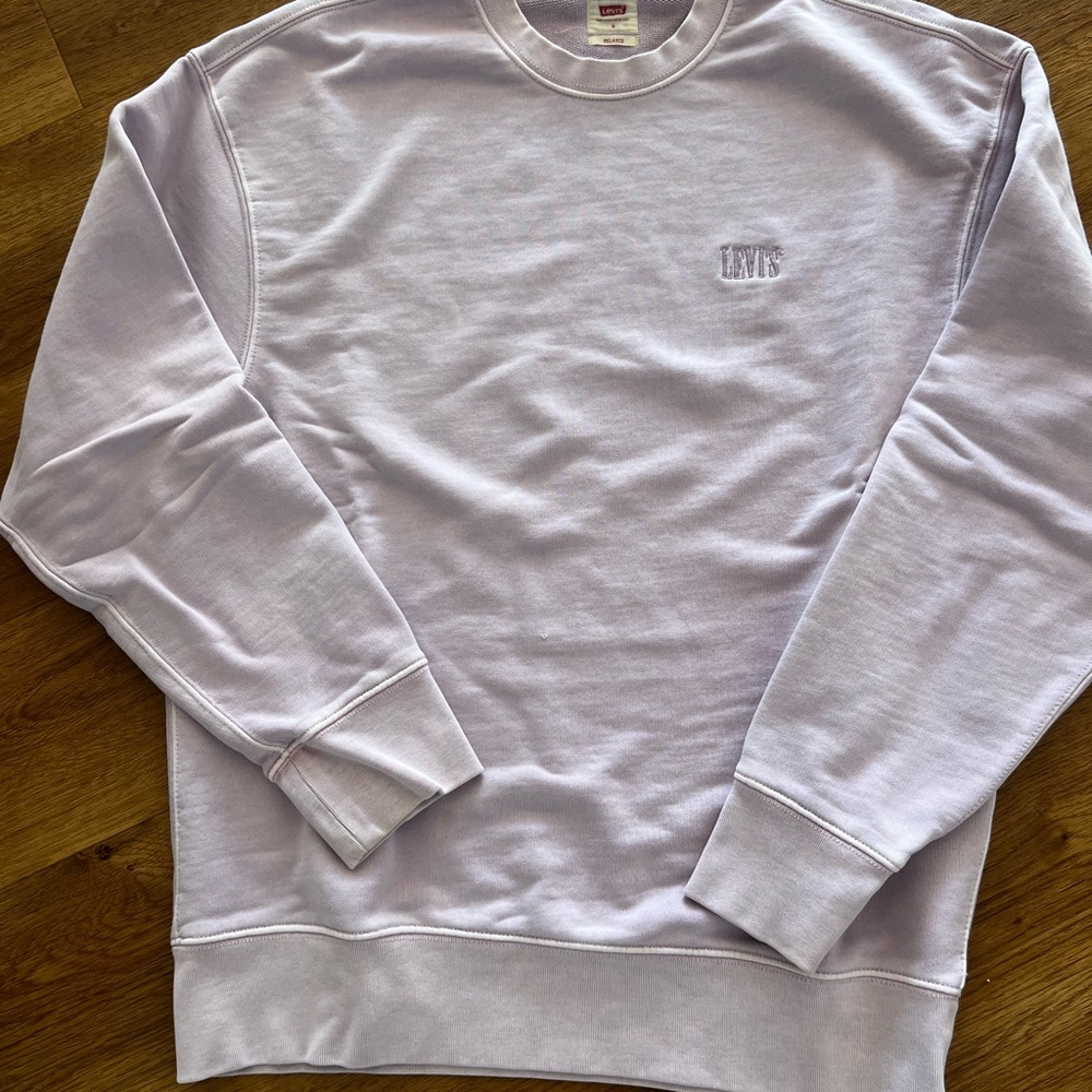 Men's lilac Levis Crewneck Sweater